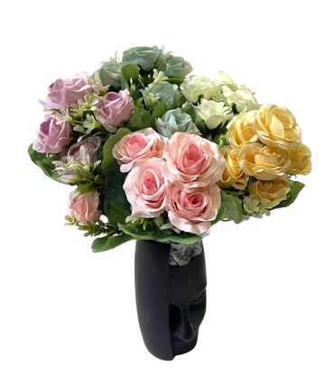 Flori artificiale buchet trandafiri