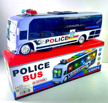 Masina autobuz cu lumini 3D