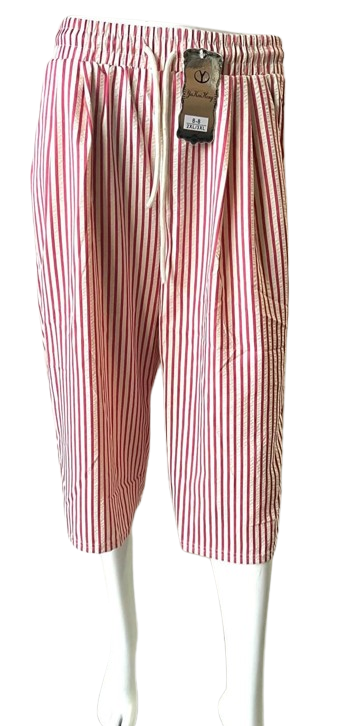 Pantaloni 3/4 largi dama