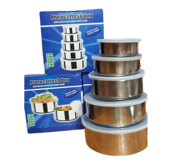 Caserola inox 5/set