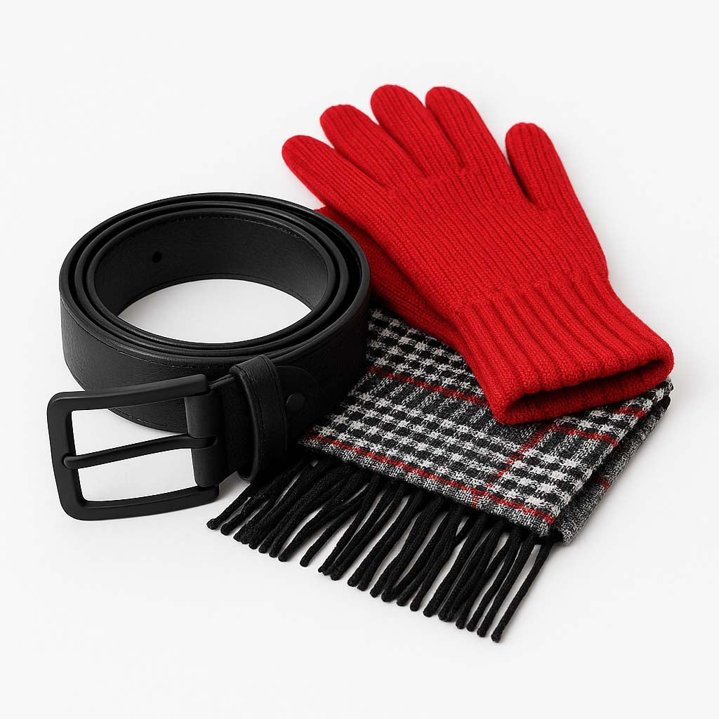 Accesorii vestimentare (curele, esarfe, manusi)