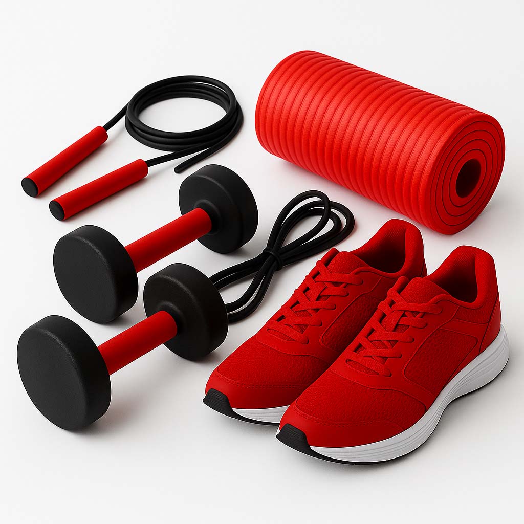 Fitness & antrenament (gantere, corzi)