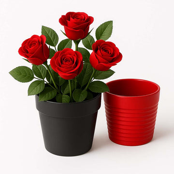 Flori artificiale & ghivece decorative