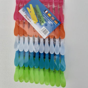 Carlige de plastic 50/set - Egross