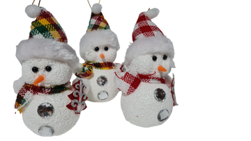 Ornament silicon om de zapada cu led - Egross