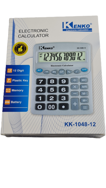 Calculator kenko 12 digit - Egross