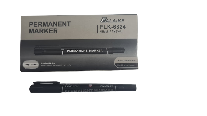 Marker subtire cu 2 capete