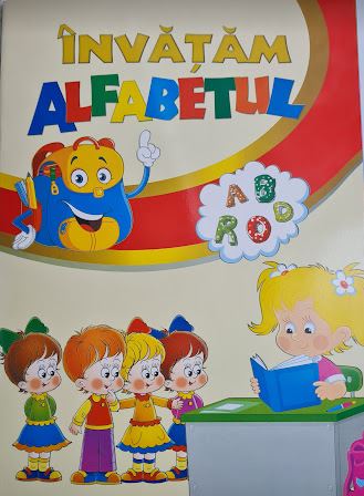 Caiet a4 de colorat invatam alfabetul - Egross