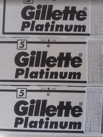 Lame de ras gillette platinum - Egross