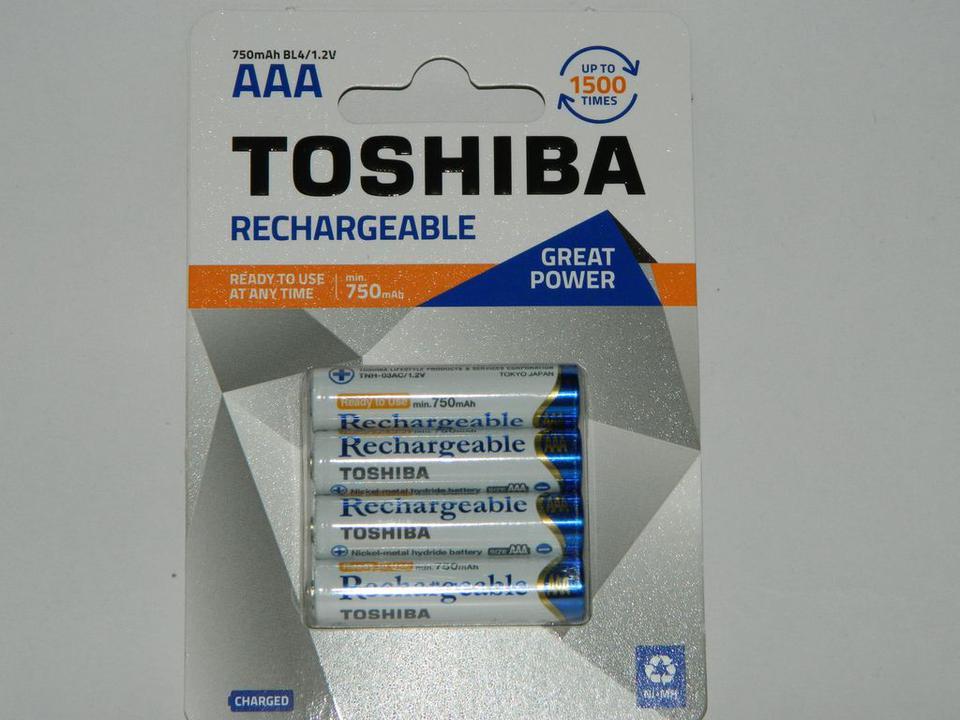Baterii TOSHIBA ACUMULATOR AAA-LR3 750 Mah