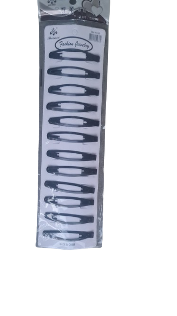 Agrafe negre cu clips - Egross