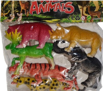 Jucarie set animale salbatice - Egross