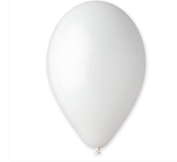 Balon alb 