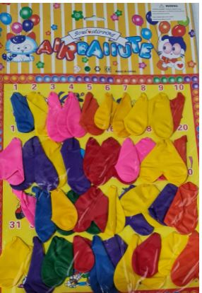 Balon in forma de inima 40/set - Egross