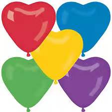 Balon inima 100/set - Egross