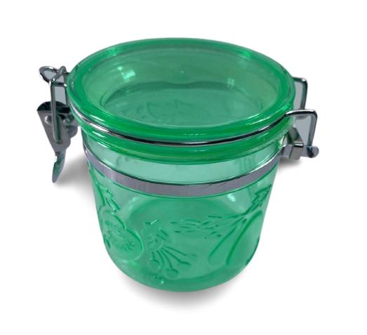 Borcan plastic cu capac ermetic