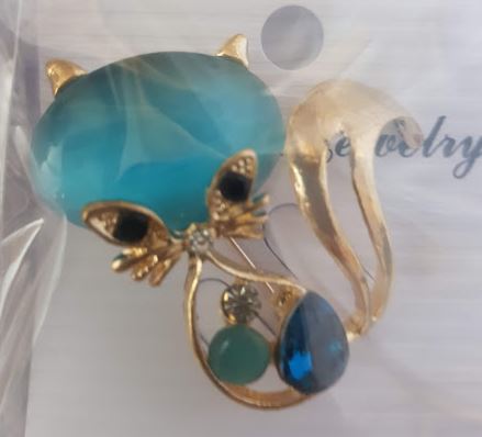 Brosa martisor pisica