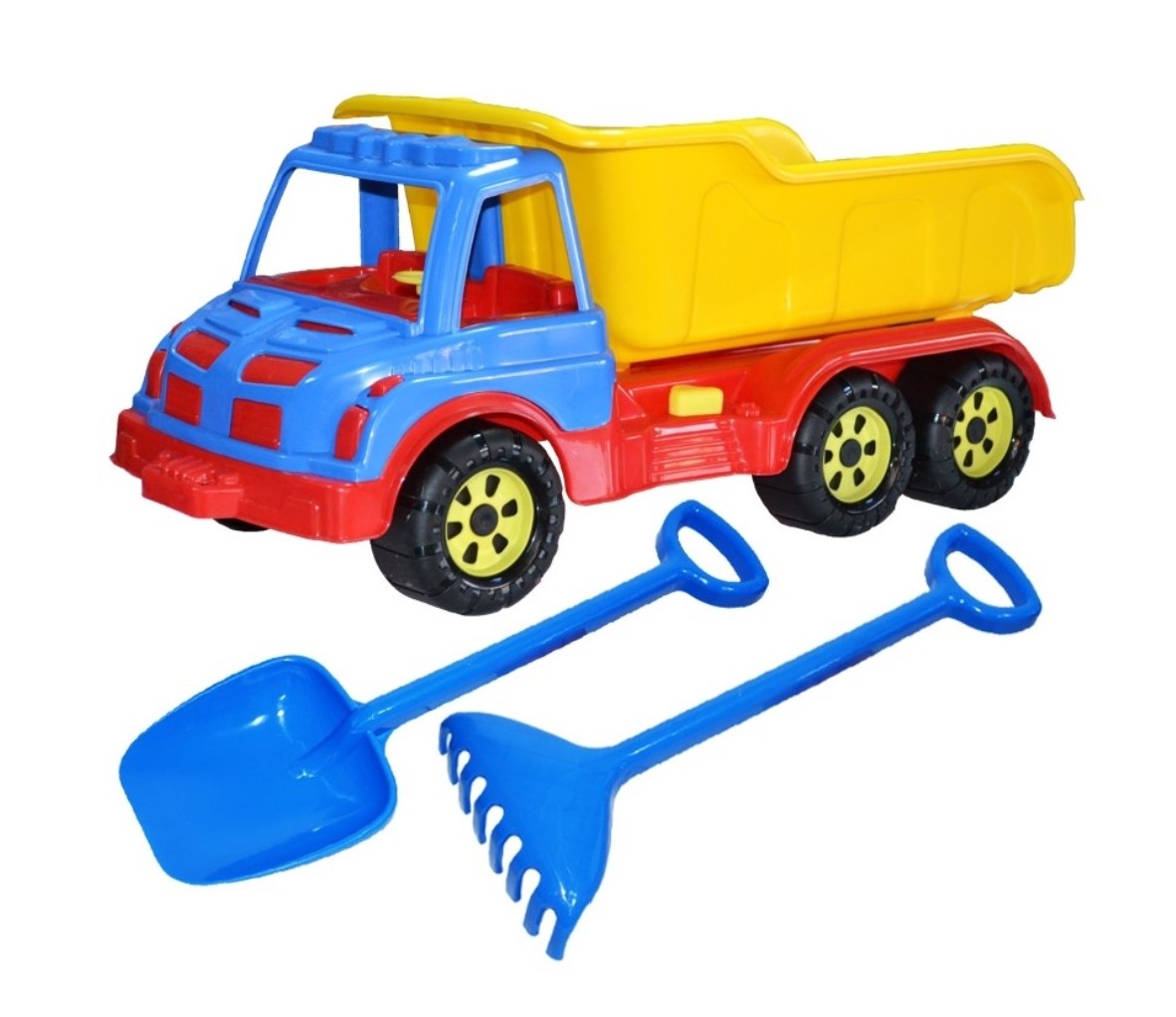 Camion mare cu unelte