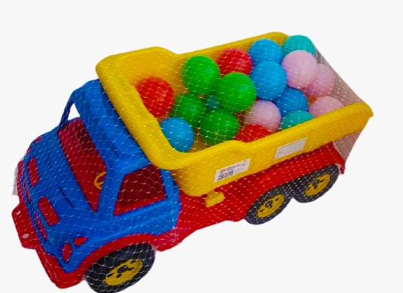 Camion mare cu mingii
