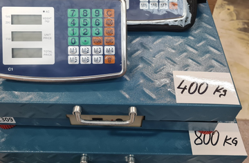 Cantar platforma electric 400kg fara fir - Egross