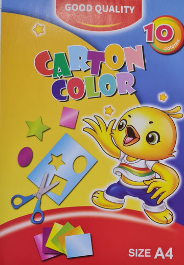 Carton colorat cu 10 nuante - Egross