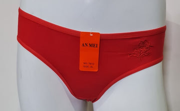 Chiloti rosii dama marime mare - Egross