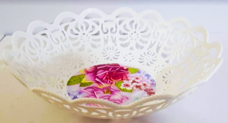 Cosulet din plastic pentru fructe