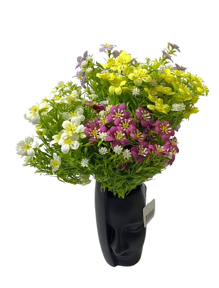 Flori artificiale micsunele buchet 5 fire
