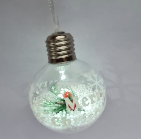 Globulet cu led alb rece