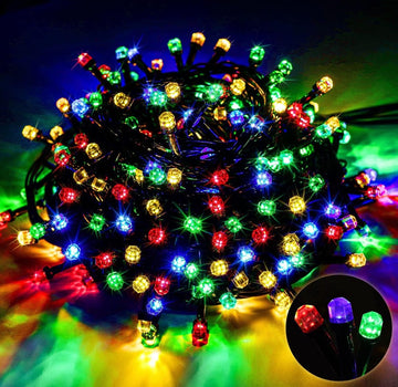 Instalatie 100 led diamant color