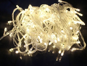 Instalatie 200 led alba - Egross