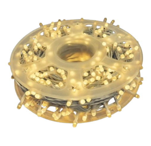 Instalatie rola 100m alb cald