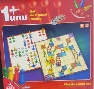 Joc societate de 2 jocuri clasice - Egross