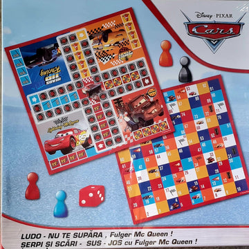 Joc societate de 2 jocuri clasice cars - Egross