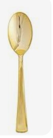 Tacam lingura inox aurie - Egross