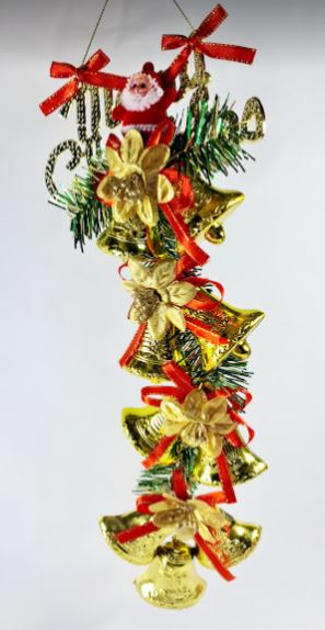 Ornament crenguta brad cu clopotei - Egross