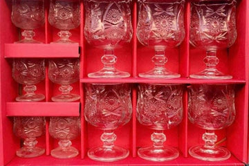 Pahare 12/set cu picior - Egross