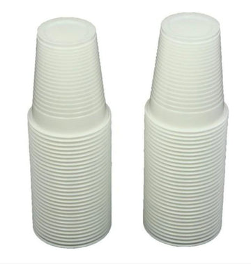 Pahar plastic 200ml alb - Egross