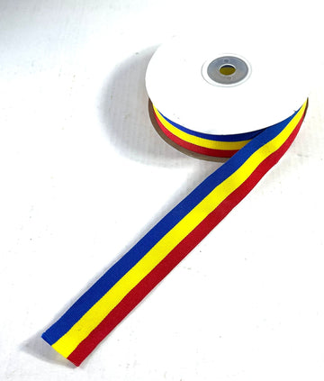 Banda textila tricolor 2cm - Egross
