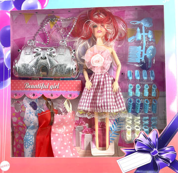 Papusa cutie cu accesorii - Egross