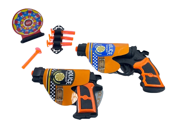 Pistol plastic 2/set