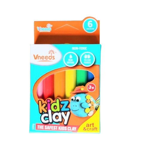 Plastilina modeling clay 6 nuante