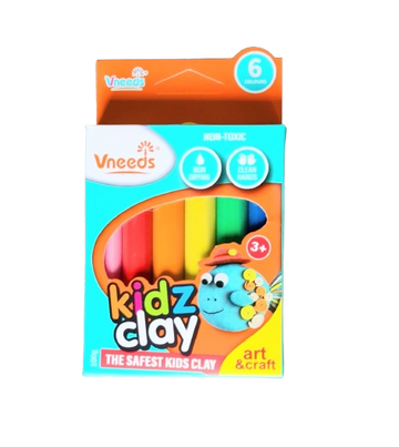 Plastilina modeling clay 6 nuante - Egross