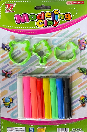 Plastilina modeling clay 12 nuante - Egross