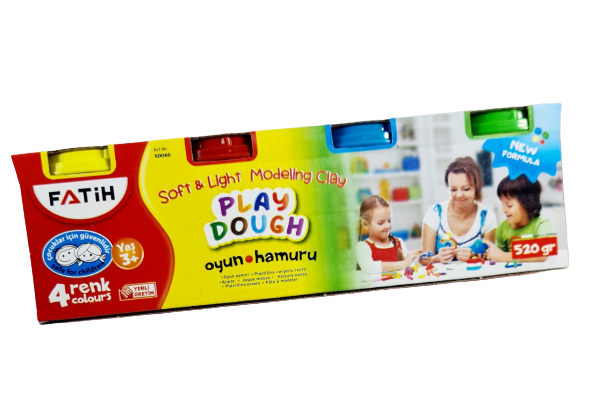 Plastilina usoara Play Dough 4x130g