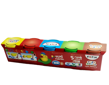 Plastilina play dough 5 nuante - Egross