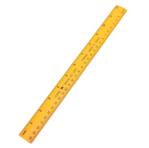Rigla lemn 30cm