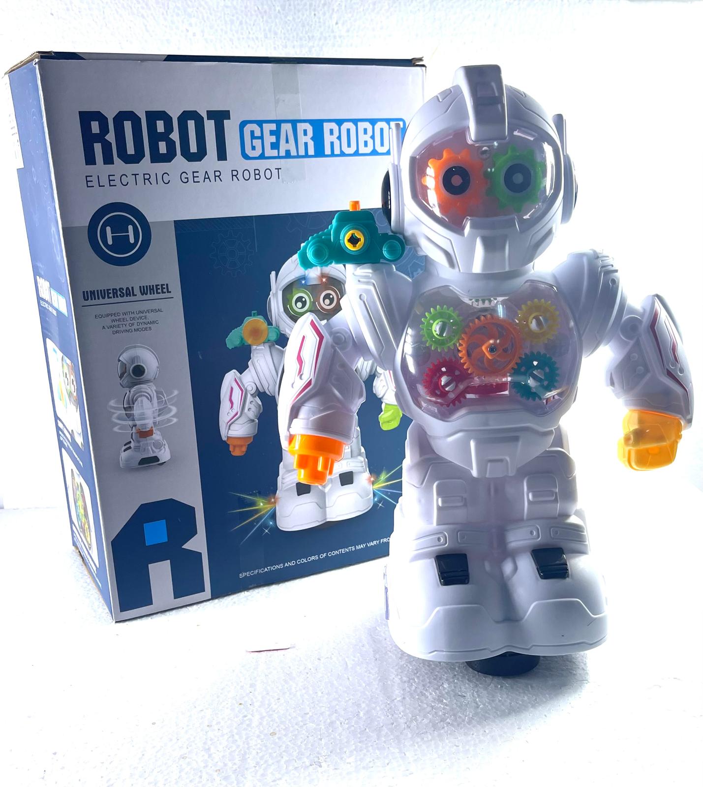 Robot cu baterii