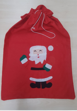 Sac mare cu mos craciun - Egross