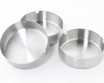 Scrumiera inalta inox